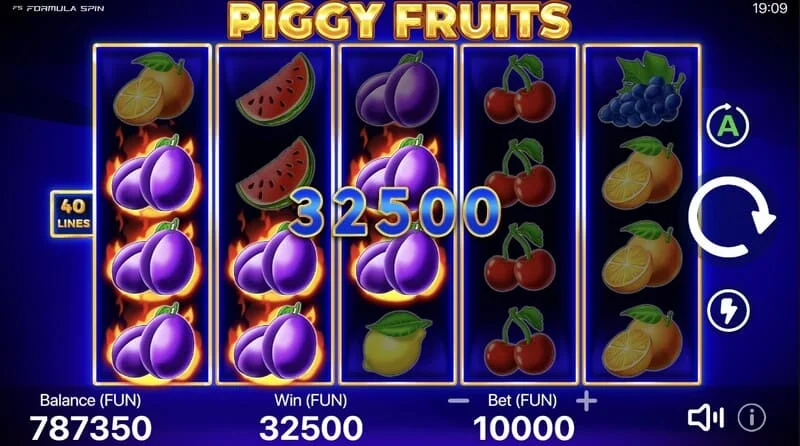 Piggy Fruits - kombinasi babi tabung dan tanda buah